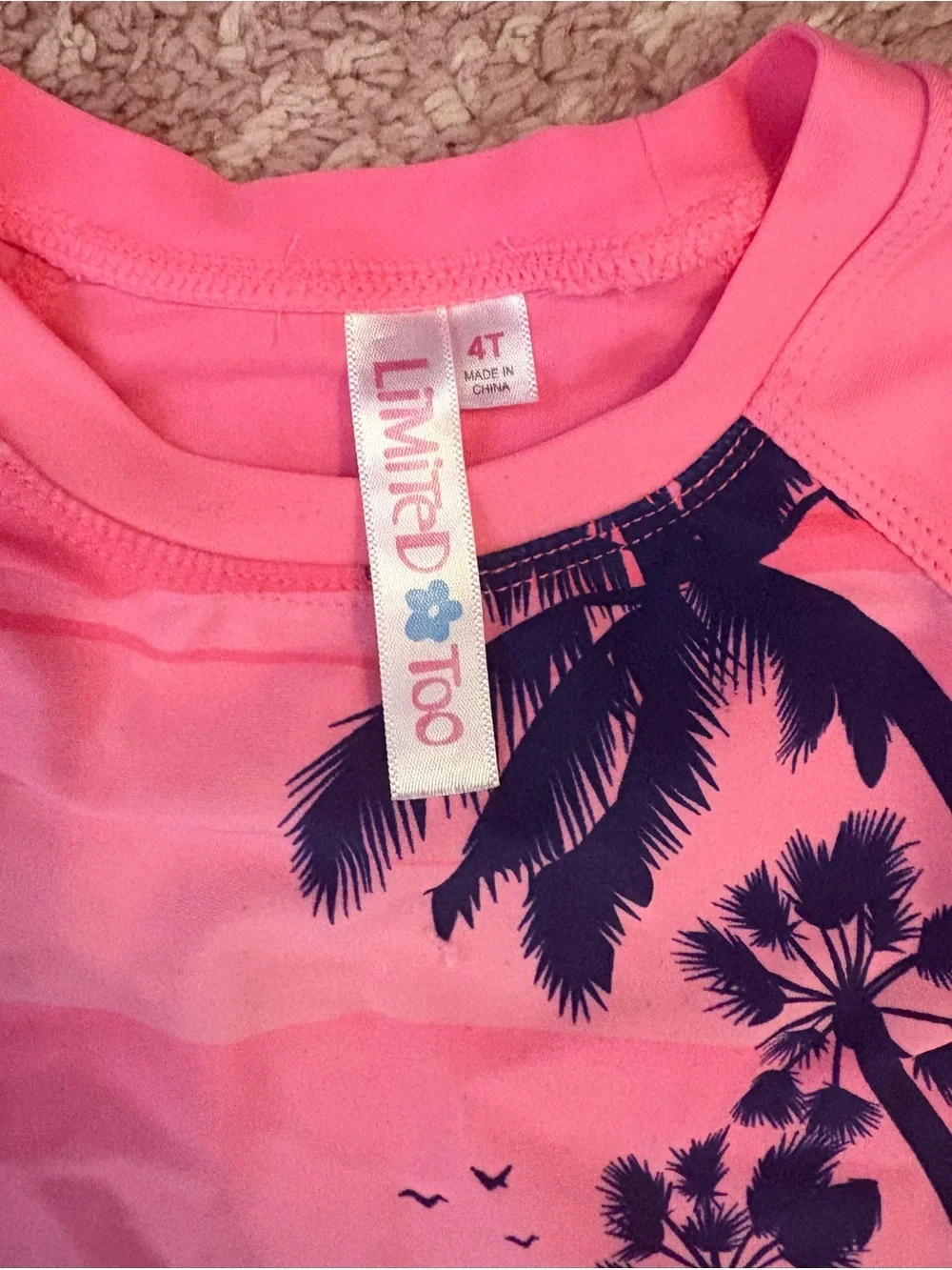 Jessica Simpson & Limited Too Girls Swimsuit Bundle Size 4/4T | 2-Piece